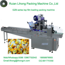 Gzb-350A High Speed Pillow-Type Automatic Egg Cake Flow Wrapping Machine